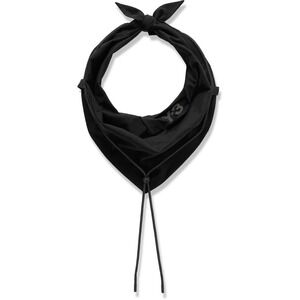 Y-3 Yohji Yamamoto Bandana Neck Gaiter Scarf Adjustable Drawstring NWT